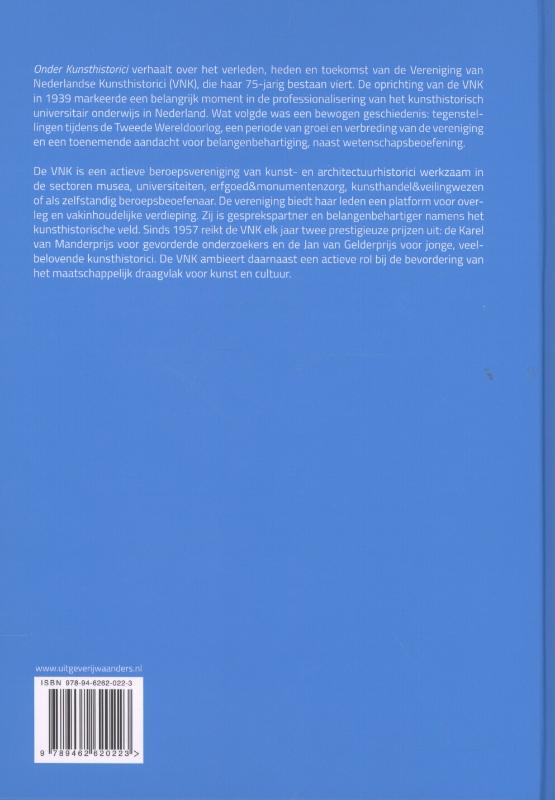 Achterkant van Onder kunsthistorici