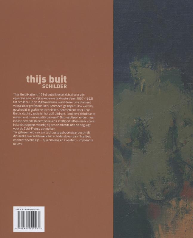 Achterkant van Thijs Buit - schilder