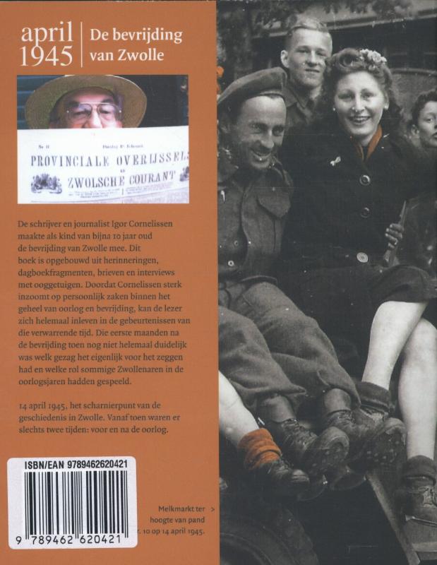 Achterkant van April 1945