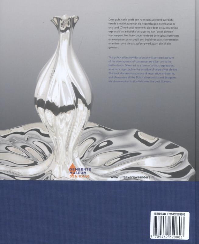 Achterkant van Zilverkunst in Nederland ; Silver art in the Netherlands