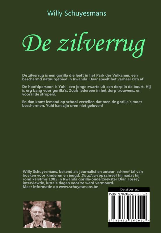 Achterkant van De zilverrug