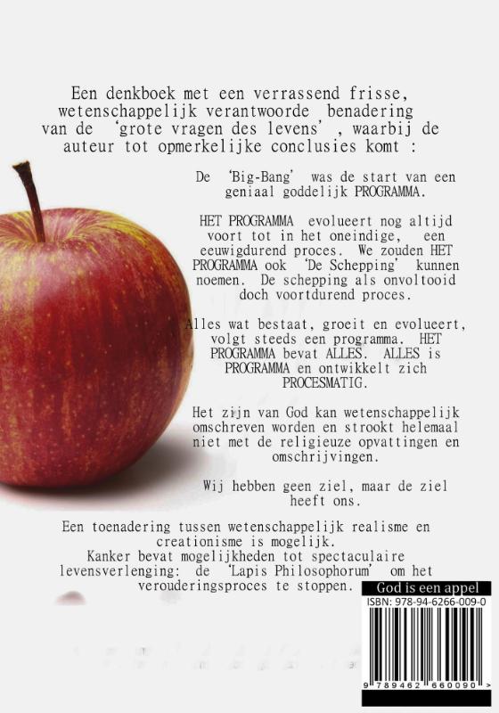 Achterkant van God is een appel