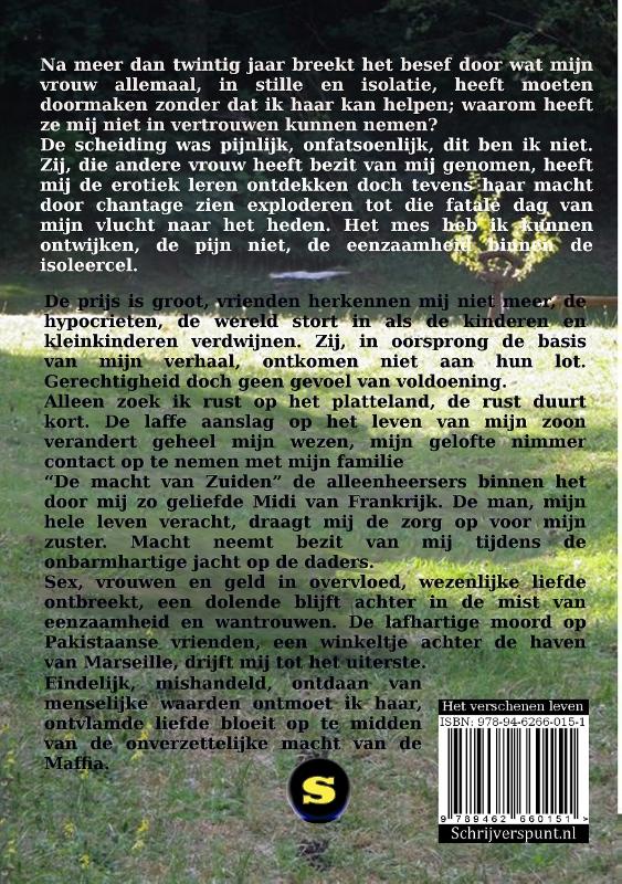 Achterkant van Het verschenen leven