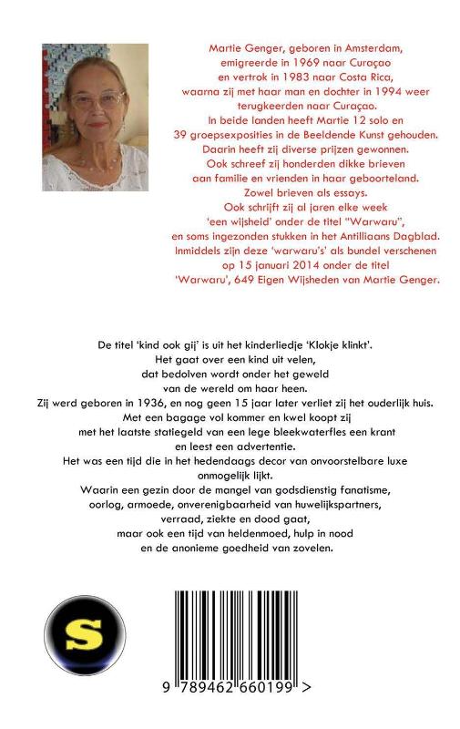 Achterkant van Kind ook gij