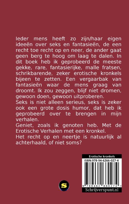 Achterkant van Erotische kronkels