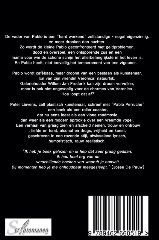 Achterkant van Pablo Perruche
