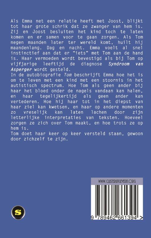 Achterkant van Tom