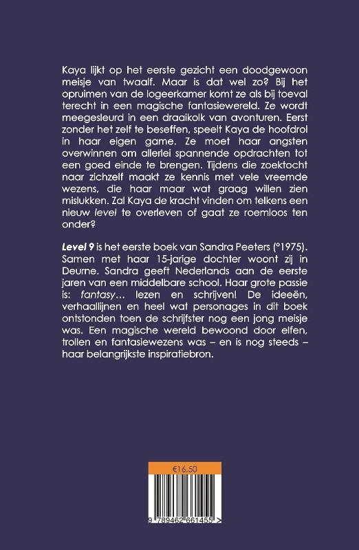 Achterkant van Level 9