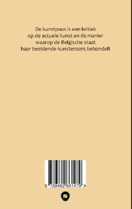 Achterkant van De Kunstpaus