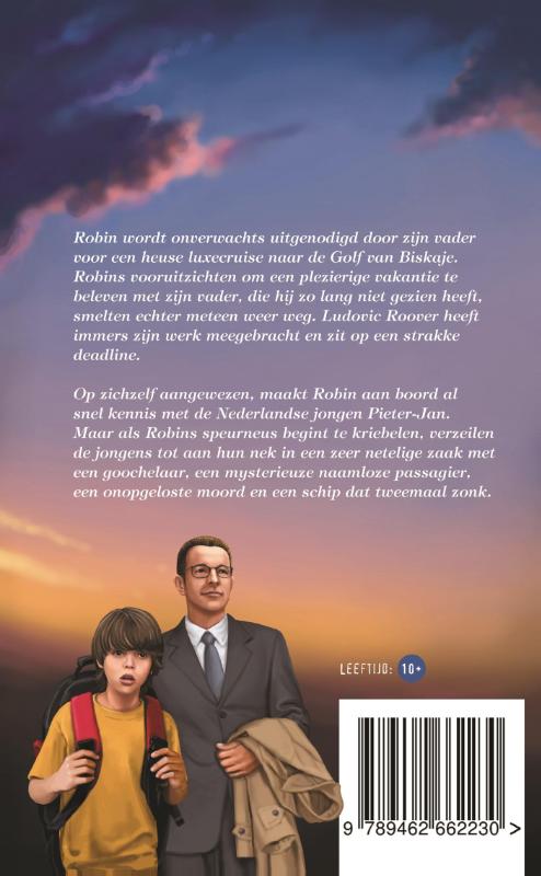 Achterkant van Robin Roover en het schip dat tweemaal zonk
