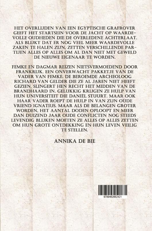 Achterkant van Het begint op het einde