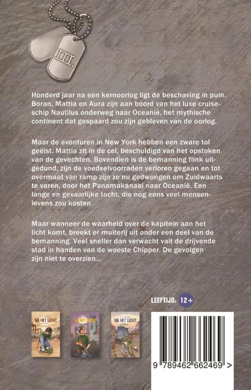 Achterkant van Kinderen van de adelaar