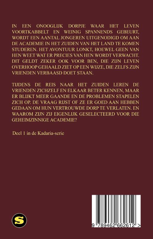 Achterkant van Dood van een magiër