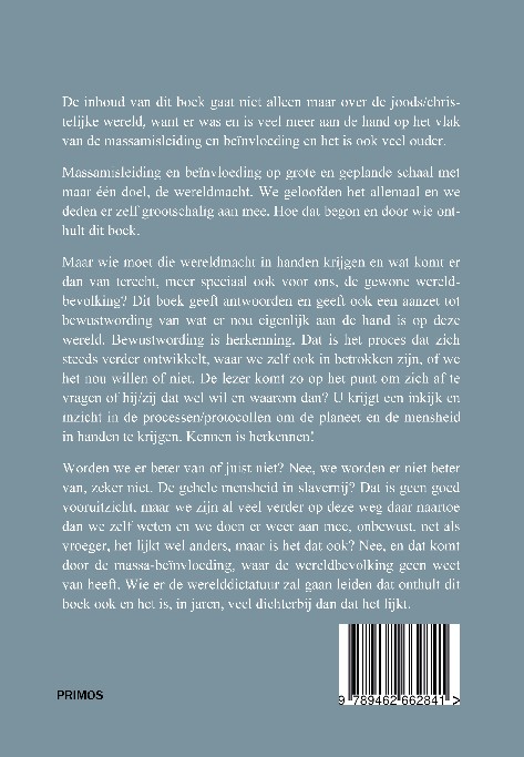 Achterkant van We zijn misleid