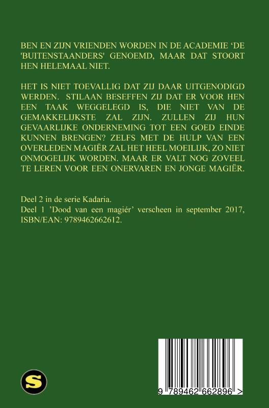 Achterkant van Botten van een magiër