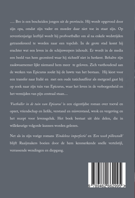 Achterkant van Voetballer in de tuin van Epicurus
