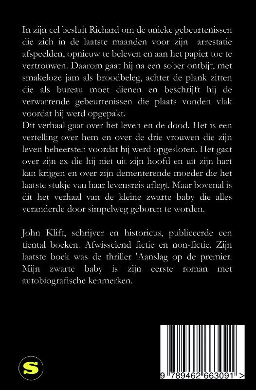 Achterkant van Mijn zwarte baby