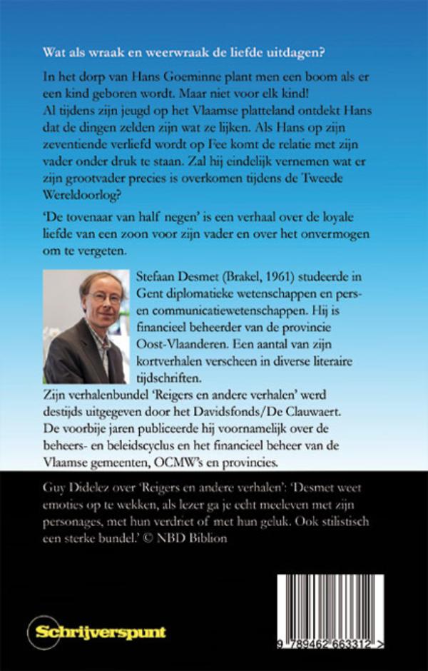 Achterkant van De tovenaar van half negen