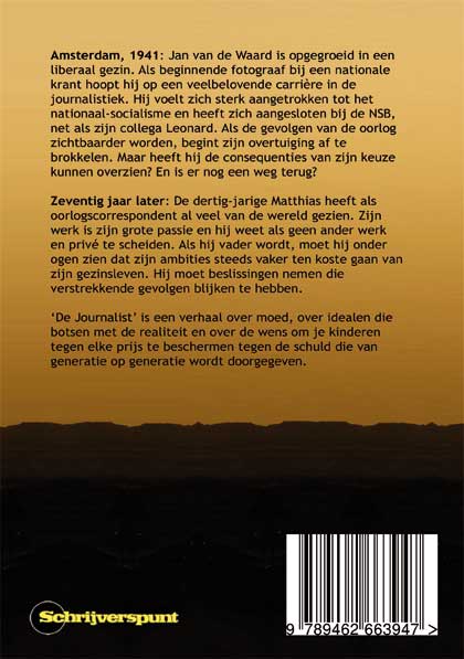 Achterkant van De journalist
