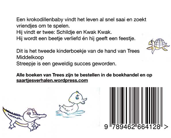 Achterkant van Kroko