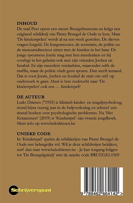 Achterkant van Kinderspel