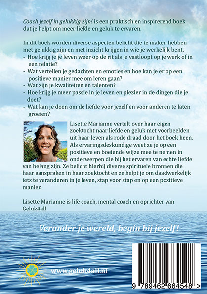 Achterkant van Coach jezelf in gelukkig zijn!