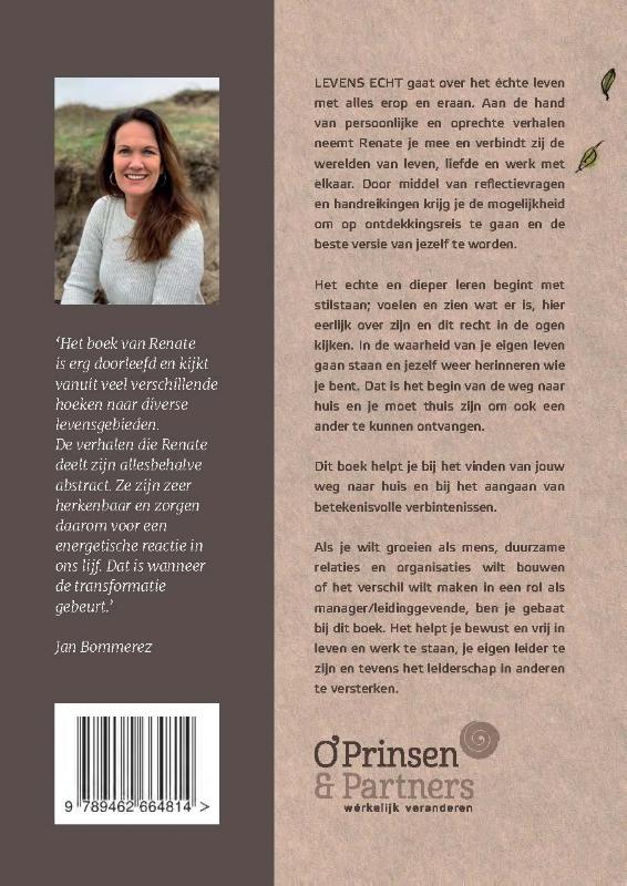 Achterkant van Levensecht