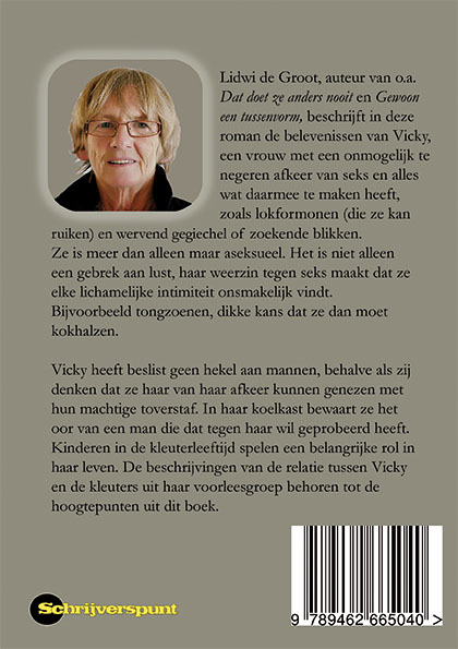 Achterkant van Niet verder dan lepeltje lepeltje