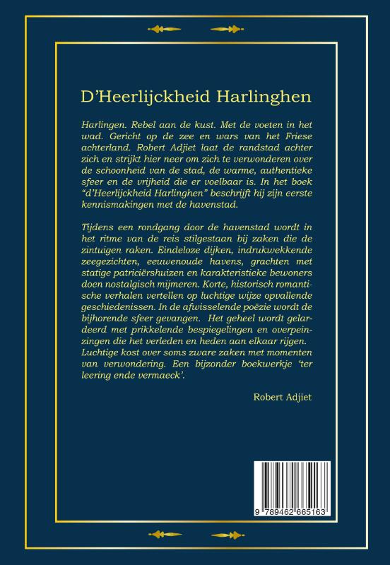 Achterkant van D'Heerlijckheid Harlinghen