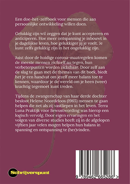 Achterkant van Balans in Geluk