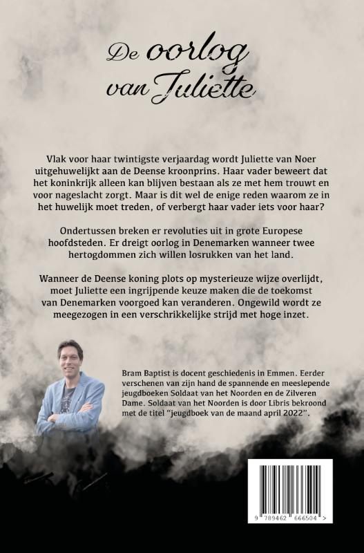 Achterkant van De oorlog van Juliette