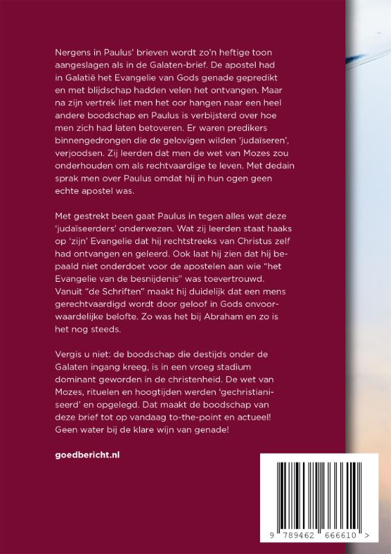 Achterkant van O dwaze Ga laten!