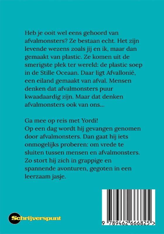 Achterkant van De afvalmonsters