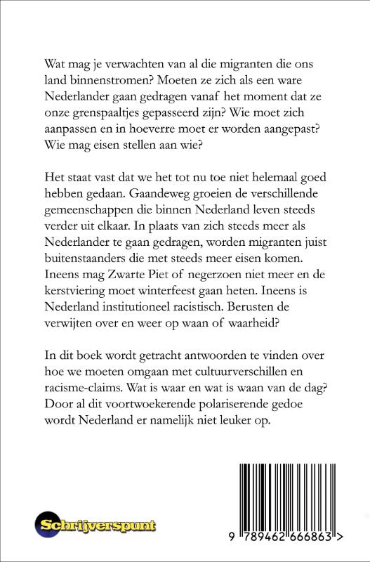 Achterkant van Over sneeuwvlokjes en zwarte mensen