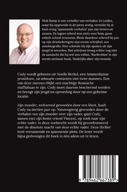 Achterkant van Cody