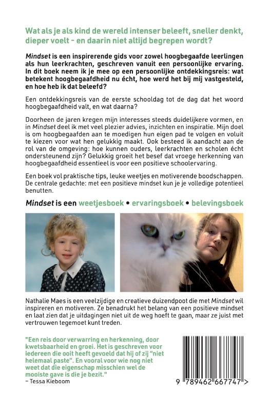 Achterkant van Mindset
