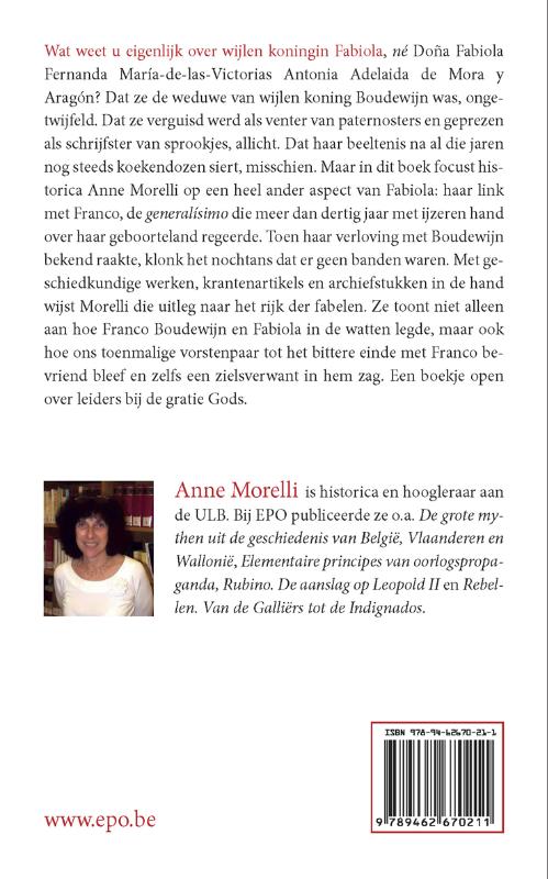 Achterkant van Fabiola en Franco