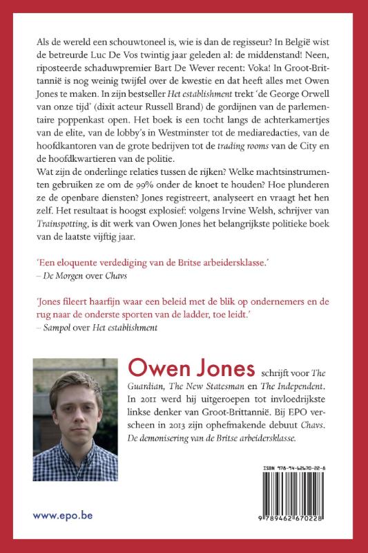 Achterkant van Het establishment