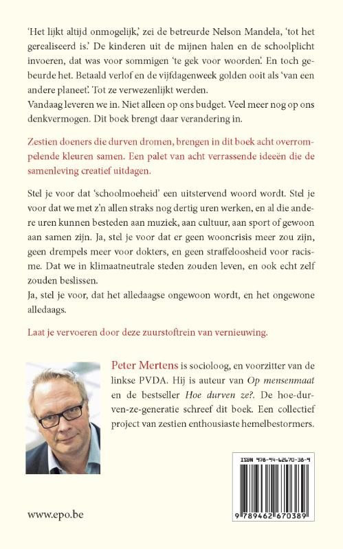 Achterkant van Miljonairstaks en zeven andere briljante ideeën om de samenleving te verbeteren