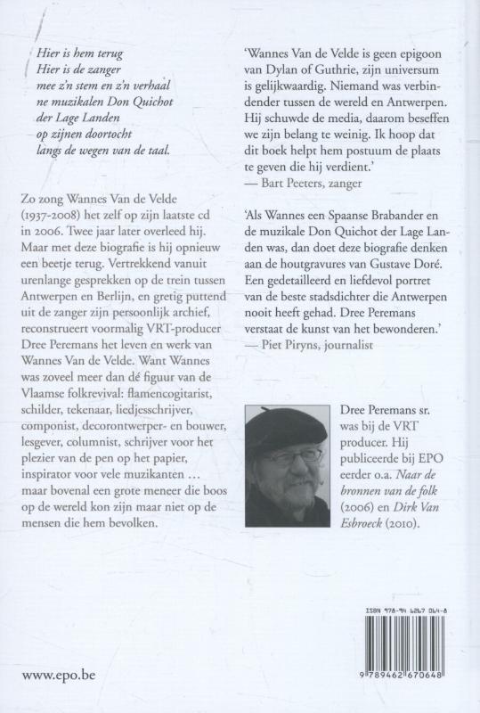 Achterkant van Wannes