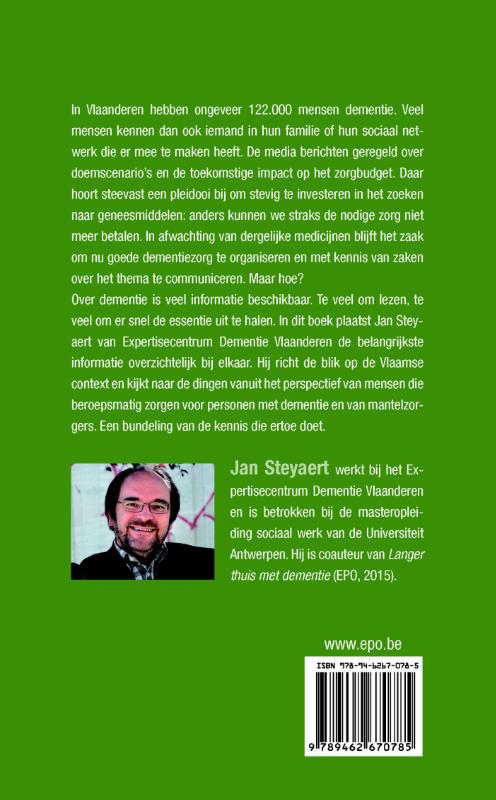 Achterkant van Dementie