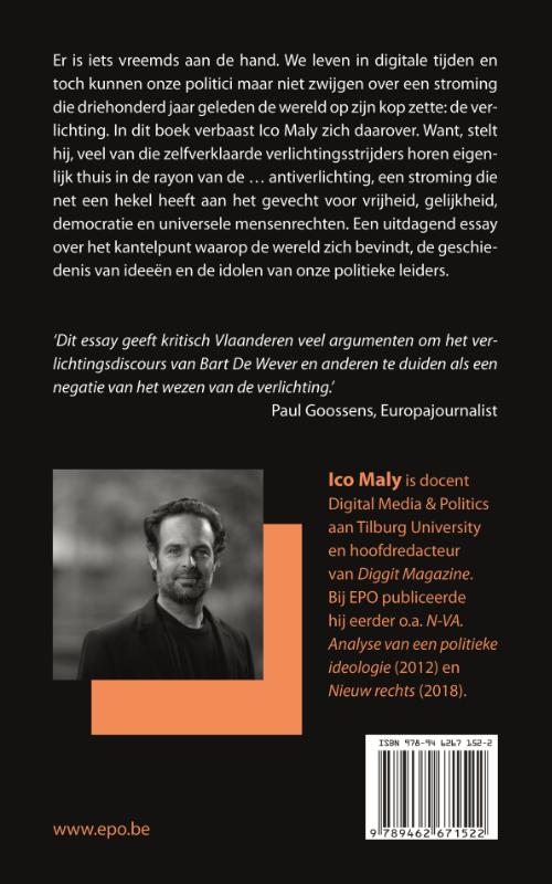 Achterkant van De hedendaagse antiverlichting