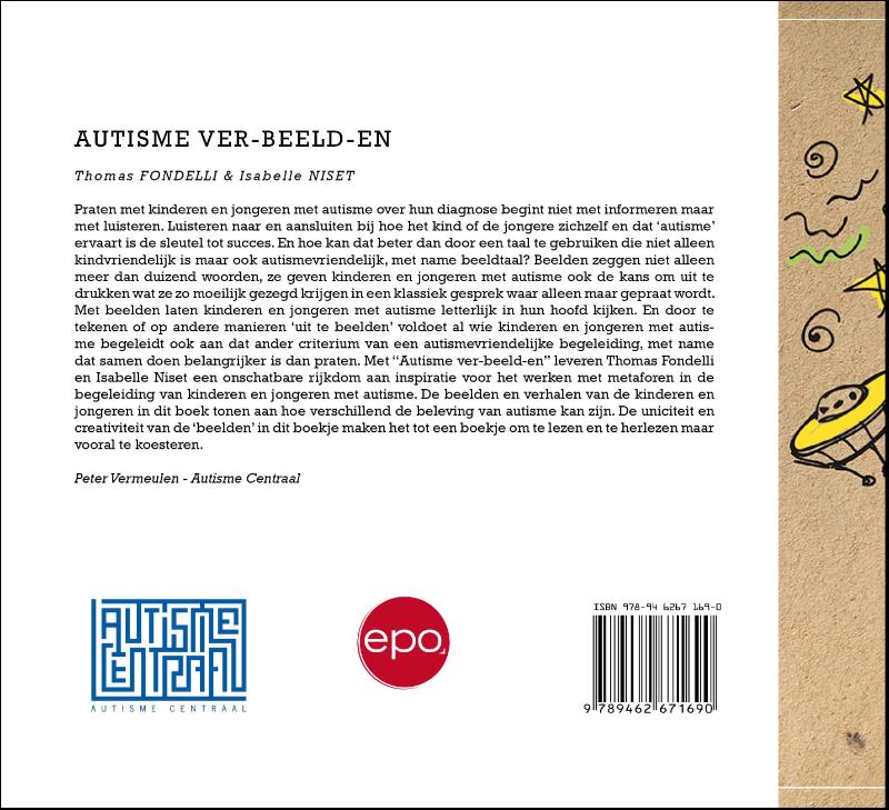 Achterkant van Autisme ver-beeld-en