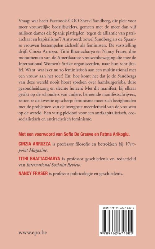 Achterkant van Feminisme voor de 99%