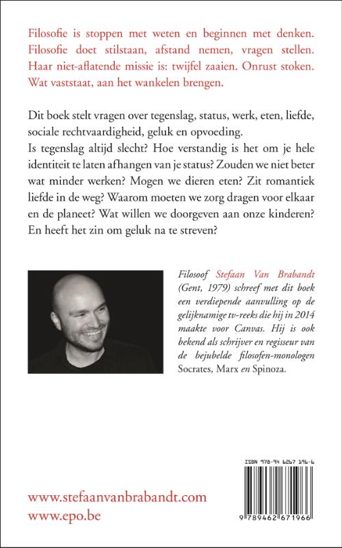 Achterkant van Het voordeel van de twijfel