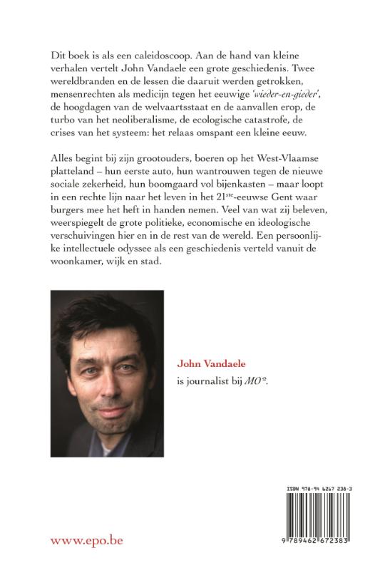 Achterkant van De melkboer en de geschiedenis