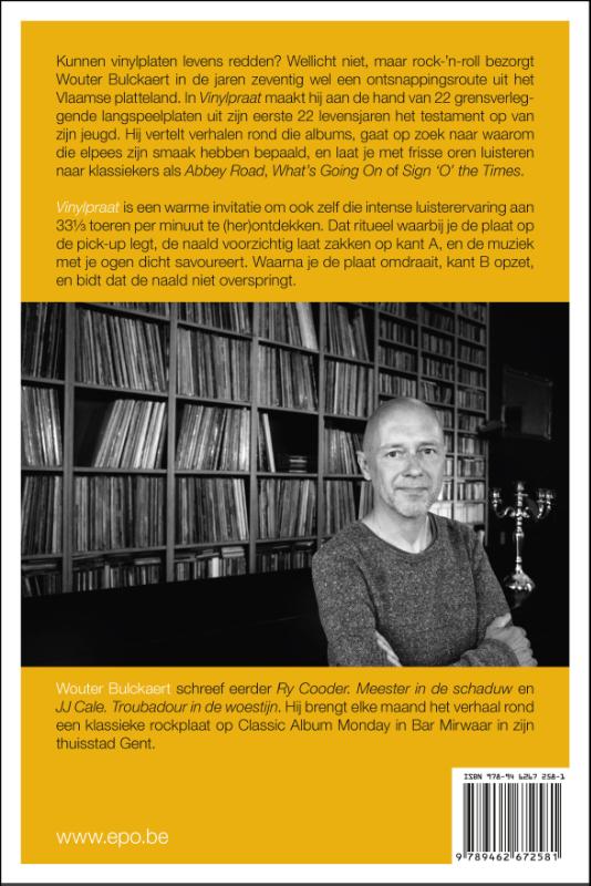 Achterkant van Vinylpraat