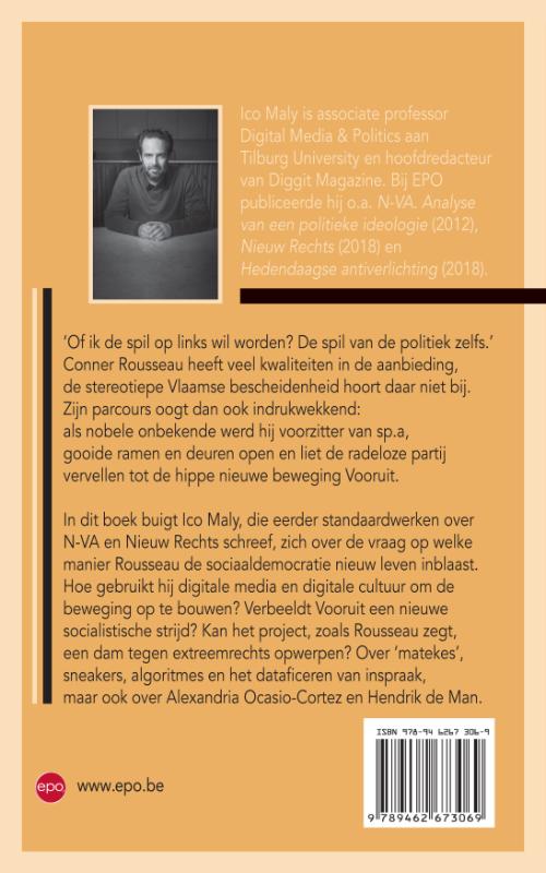 Achterkant van Vooruit!