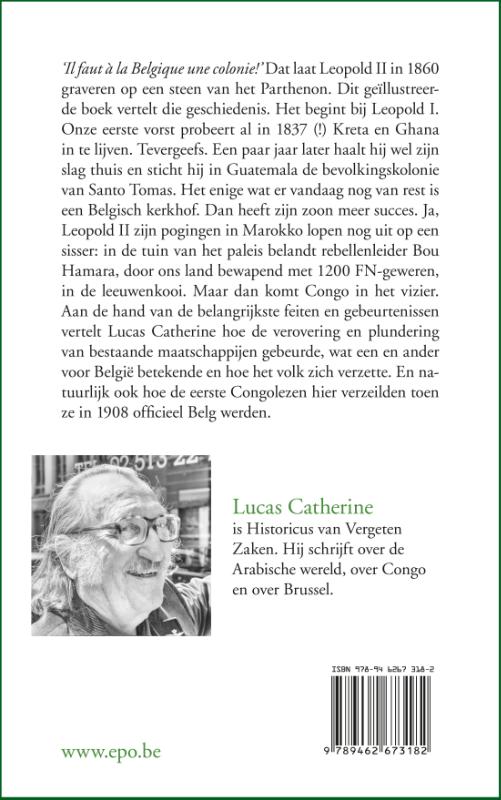 Achterkant van Koloniaal België