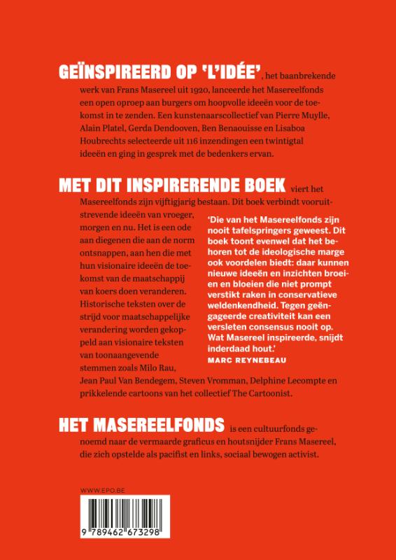 Achterkant van L'Idée